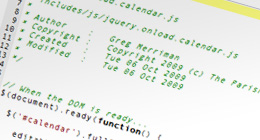 Screenshot of JavaScript code