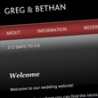 Greg and Bethan Wedding Website thumbnail image