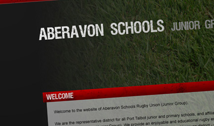Small screenshot of Aberavon Schools Rugby Union (Junior Group) website