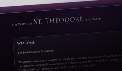 Small screenshot of The Parish of Saint Theodore website
